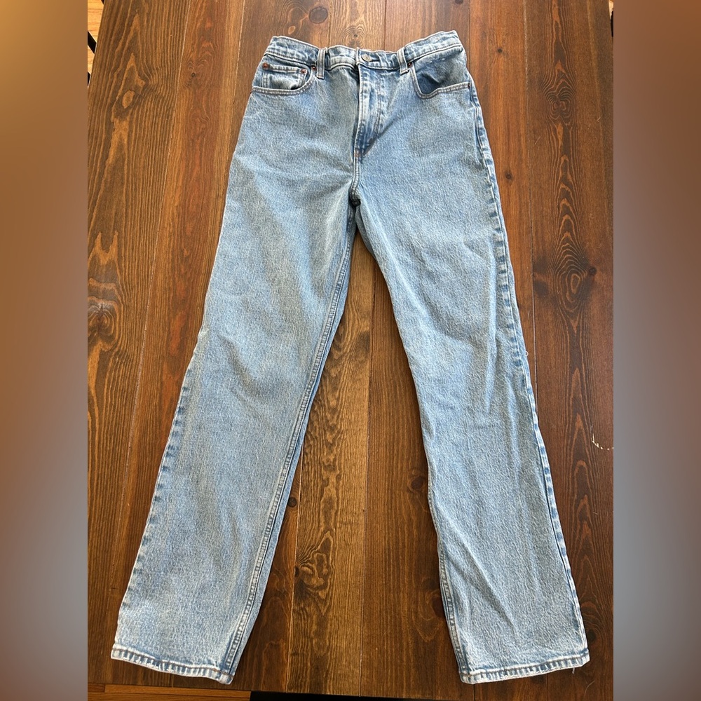 Abercrombie & Fitch 90s straight ultra high rise denim jeans